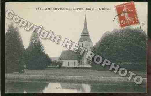 Ville de AMFREVILLESURITON Carte postale ancienne