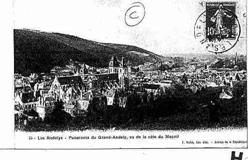 Ville de ANDELYS(LES) Carte postale ancienne