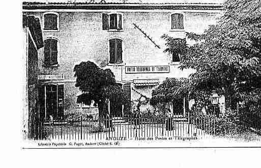 Ville de ANDUZE Carte postale ancienne