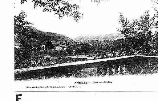 Ville de ANDUZE Carte postale ancienne