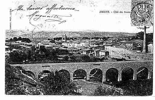 Ville de ANIANE Carte postale ancienne