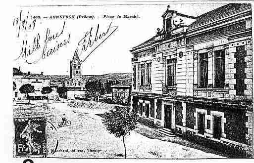 Ville de ANNEYRON Carte postale ancienne