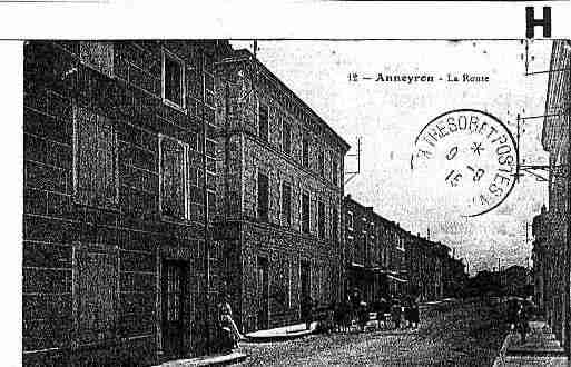 Ville de ANNEYRON Carte postale ancienne