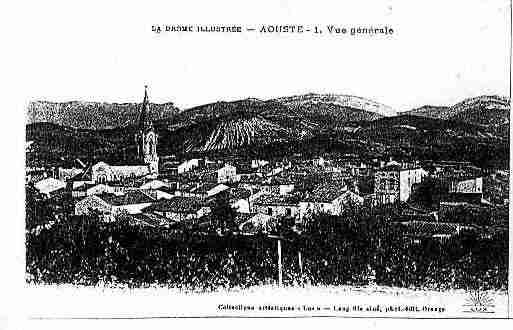 Ville de AOUSTESURSYE Carte postale ancienne