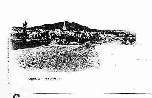 Ville de AOUSTESURSYE Carte postale ancienne