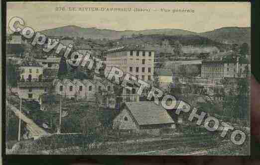 Ville de APPRIEU Carte postale ancienne