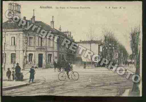 Ville de ARCACHON Carte postale ancienne