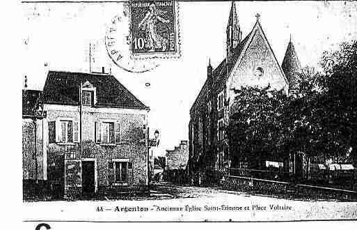 Ville de ARGENTONSURCREUSE Carte postale ancienne Ville de ARGENTONSURCREUSE Carte postale ancienne