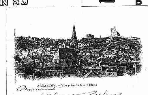 Ville de ARGENTONSURCREUSE Carte postale ancienne