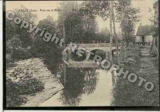 Ville de ARLAY Carte postale ancienne