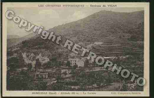 Ville de AUMESSAS Carte postale ancienne