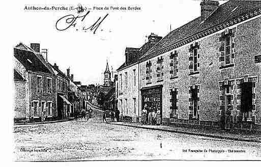 Ville de AUTHONDUPERCHE Carte postale ancienne