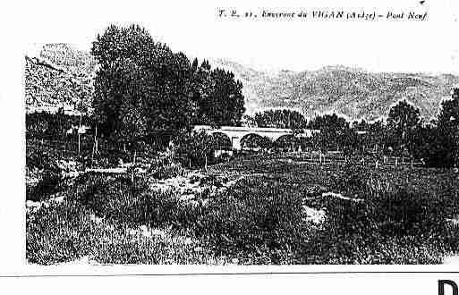 Ville de AVEZE Carte postale ancienne