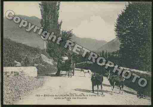 Ville de BAGNERESDELUCHON Carte postale ancienne