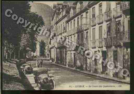 Ville de BAGNERESDELUCHON Carte postale ancienne