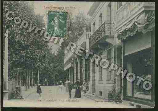 Ville de BAGNERESDELUCHON Carte postale ancienne