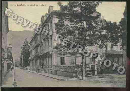 Ville de BAGNERESDELUCHON Carte postale ancienne