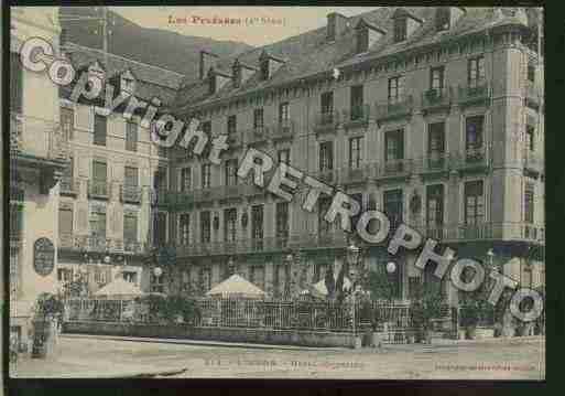 Ville de BAGNERESDELUCHON Carte postale ancienne