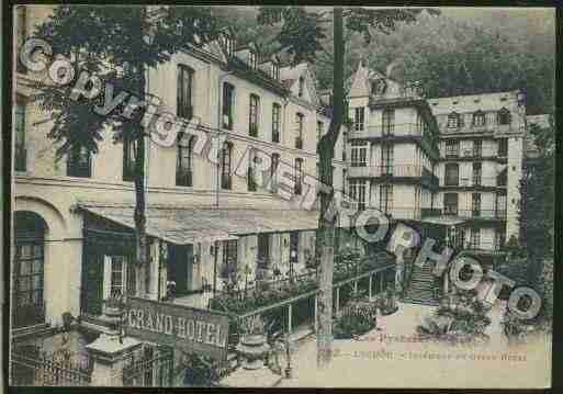 Ville de BAGNERESDELUCHON Carte postale ancienne