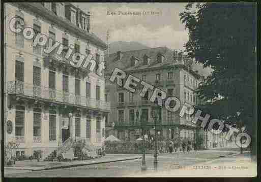 Ville de BAGNERESDELUCHON Carte postale ancienne