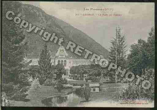 Ville de BAGNERESDELUCHON Carte postale ancienne