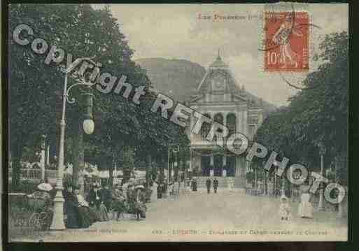 Ville de BAGNERESDELUCHON Carte postale ancienne