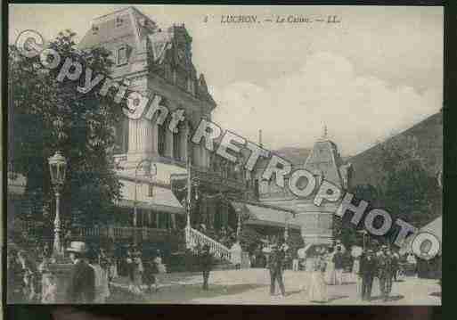 Ville de BAGNERESDELUCHON Carte postale ancienne