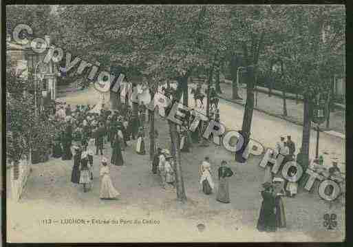 Ville de BAGNERESDELUCHON Carte postale ancienne