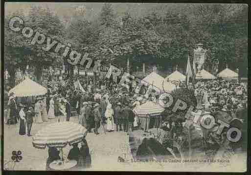 Ville de BAGNERESDELUCHON Carte postale ancienne