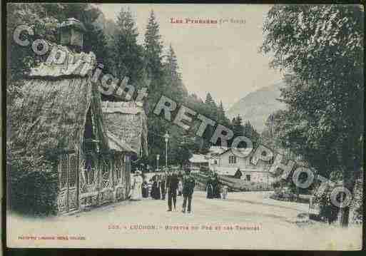 Ville de BAGNERESDELUCHON Carte postale ancienne