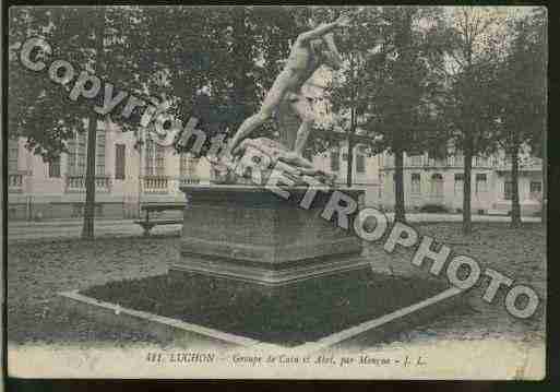 Ville de BAGNERESDELUCHON Carte postale ancienne