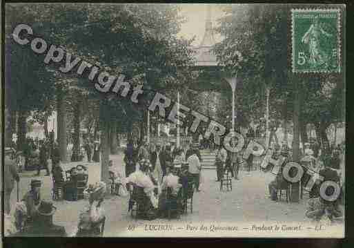 Ville de BAGNERESDELUCHON Carte postale ancienne