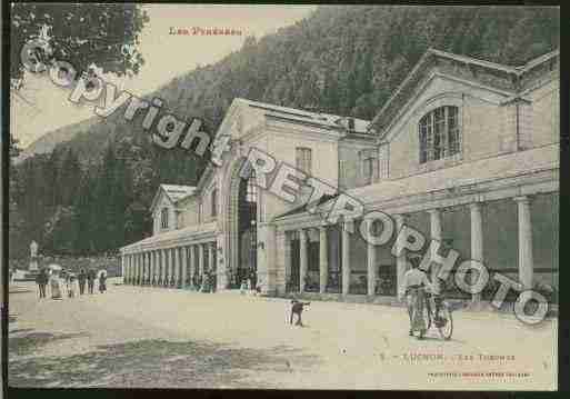 Ville de BAGNERESDELUCHON Carte postale ancienne