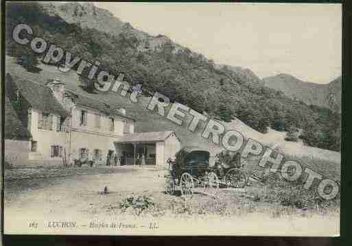 Ville de BAGNERESDELUCHON Carte postale ancienne