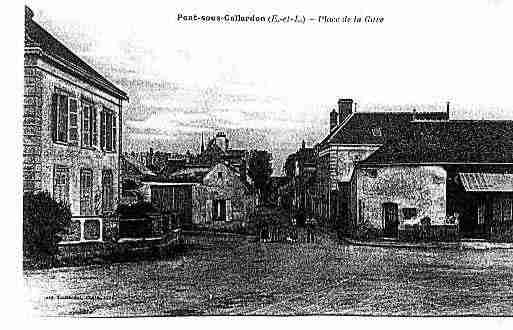 Ville de BAILLEAUARMENONVILLE Carte postale ancienne