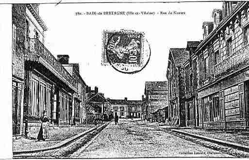 Ville de BAINDEBRETAGNE Carte postale ancienne