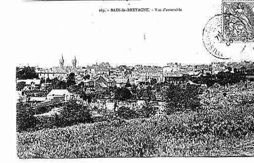 Ville de BAINDEBRETAGNE Carte postale ancienne