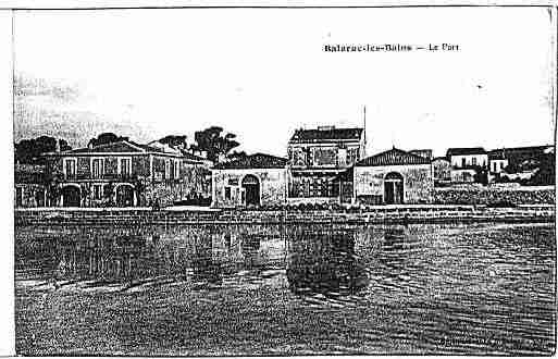 Ville de BALARUCLESBAINS Carte postale ancienne