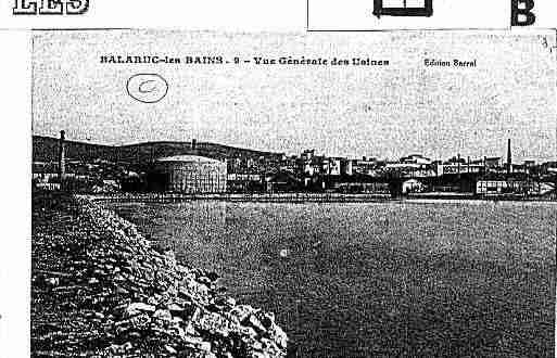 Ville de BALARUCLESBAINS Carte postale ancienne