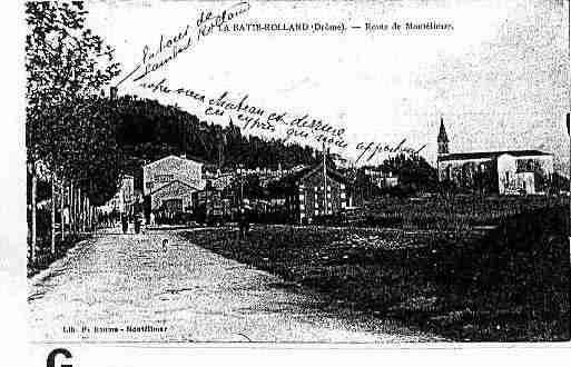 Ville de BATIEROLLAND(LA) Carte postale ancienne