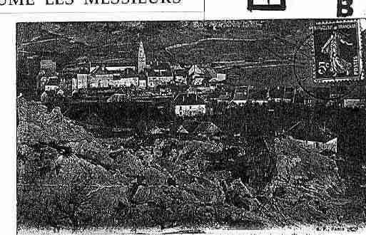 Ville de BAUMELESMESSIEURS Carte postale ancienne