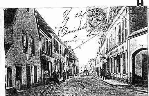 Ville de BAZOCHEGOUET Carte postale ancienne