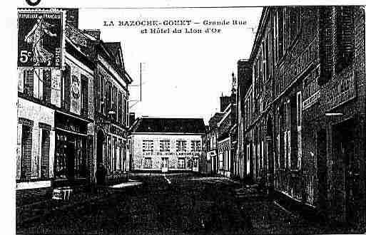 Ville de BAZOCHEGOUET Carte postale ancienne