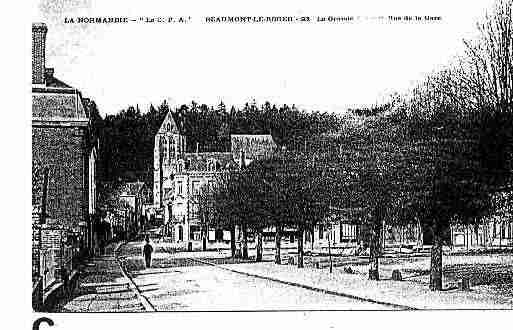 Ville de BEAUMONTLEROGER Carte postale ancienne