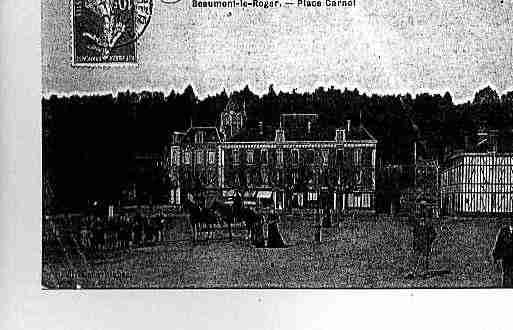 Ville de BEAUMONTLEROGER Carte postale ancienne