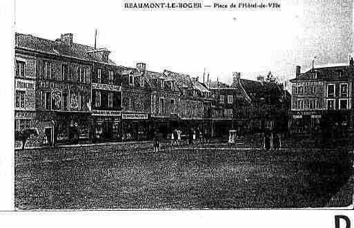 Ville de BEAUMONTLEROGER Carte postale ancienne