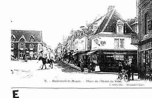 Ville de BEAUMONTLEROGER Carte postale ancienne