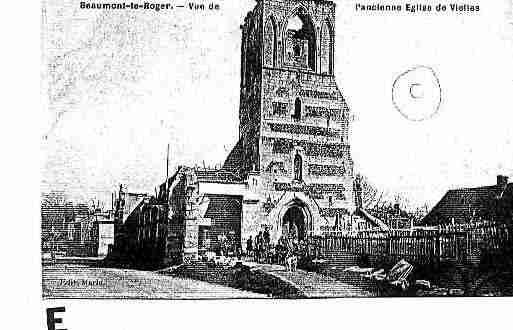 Ville de BEAUMONTLEROGER Carte postale ancienne