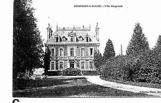 Ville de BEAUMONTLEROGER Carte postale ancienne