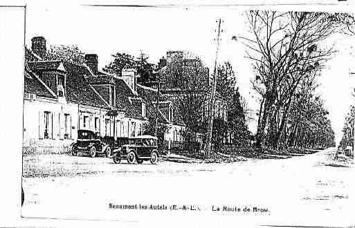 Ville de BEAUMONTLESAUTELS Carte postale ancienne